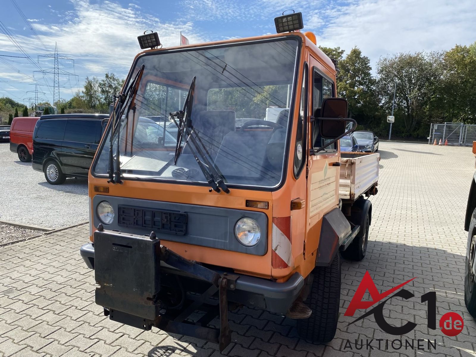 Modellino Multicar M26 In Scala 1:120 - Veicolo Tedesco Di Colore Blu