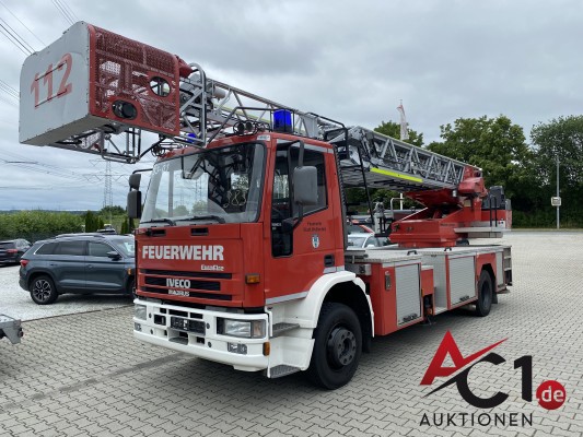 Bild IVECO MAGIRUS FF 150 E So. KFZ Feuerwehr Drehleiter DLK 23-12 CC GL