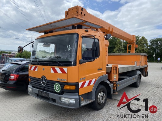 Bild MB Atego 918 selbstf. Arbeitsmaschine Hubarbeitsbühne Ruthmann T 265 (26 meter) mit zwei Arbeitskörben