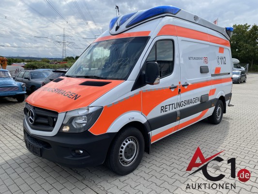 Bild MB Sprinter 316 CDI Rettungswagen Ambulanzmobile DELFIS