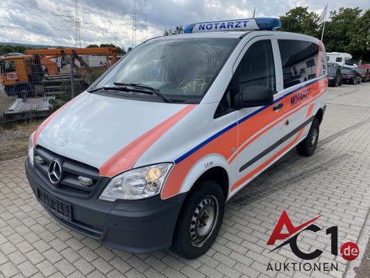 Bild MB Vito 116 CDI 4x4 So.KFZ Notarzteinsatzfahrzeug 5 Sitze