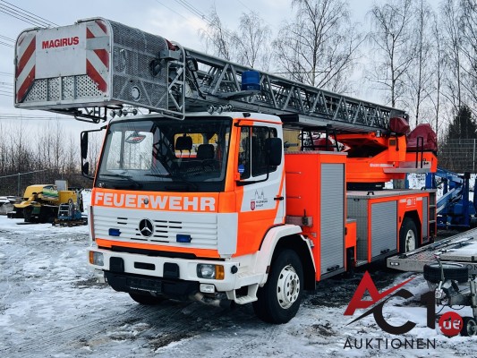 Picture MB 1524 So.KFZ Feuerwehr Drehleiter DLK 23/12 Magirus