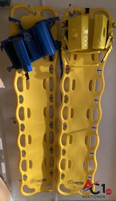 Picture 2x Spineboard mit Kopfstütze