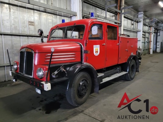 Bild Horch H 3A F Tanklöschfahrzeug 15/55 (2.000 l) SO. KFZ Feuerwehrfahrzeug