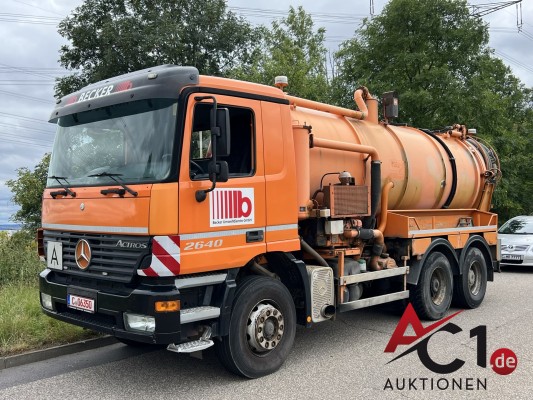 Bild MB Actros 2640 So.KFZ Kanalreiniger 6x4