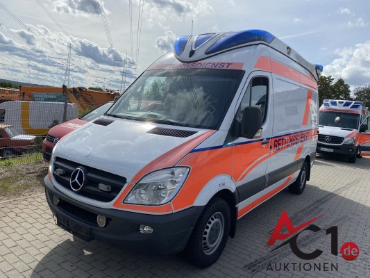 Bild MB Sprinter 316 CDI Rettungswagen Ambulanzmobile DELFIS