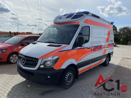 Bild MB Sprinter 316 CDI Rettungswagen Ambulanzmobile DELFIS