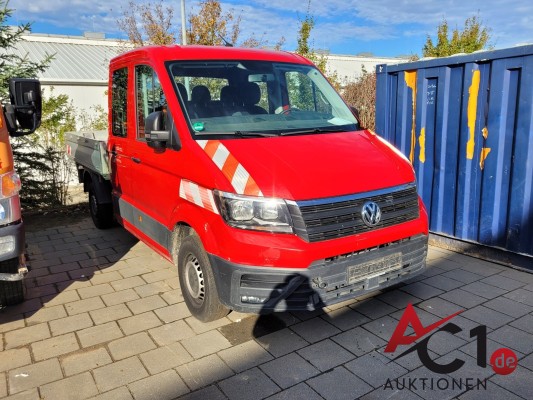Bild VW Crafter 35 Pritsche DoKa 2.0 TDI