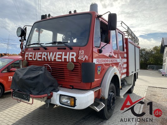 Bild MB 1222 AF ex Feuerwehr LF 16 TS Allrad Oldtimer